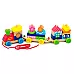 Розвиваючий конструктор каталка Паровозик від Viga Toys