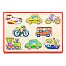 Розвиваюча рамка вкладиш Транспорт від Viga Toys