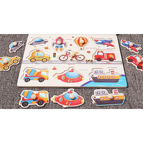 Розвиваюча рамка вкладиш Транспорт від Obetty