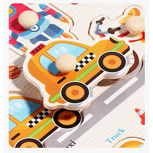 Розвиваюча рамка вкладиш Транспорт від Obetty