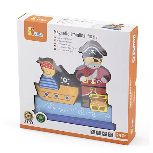 Розвиваючий 3D пазл Пірат від Viga Toys Розвиваючий 3D пазл Пірат від Viga Toys