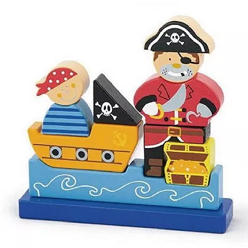 Розвиваючий 3D пазл Пірат від Viga Toys Розвиваючий 3D пазл Пірат від Viga Toys