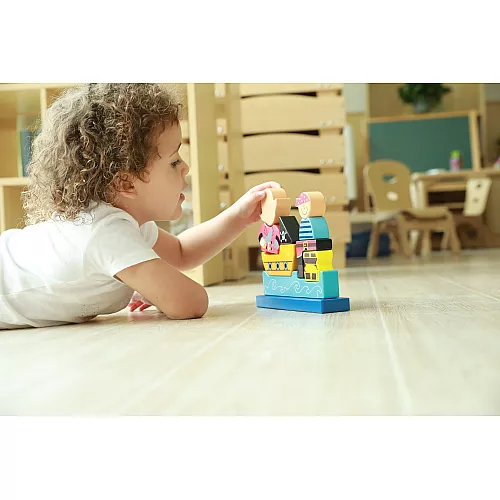 Розвиваючий 3D пазл Пірат від Viga Toys Розвиваючий 3D пазл Пірат від Viga Toys