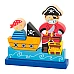 Розвиваючий 3D пазл Пірат від Viga Toys