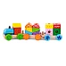 Развивающая игрушка Цветной поезд от Viga Toys