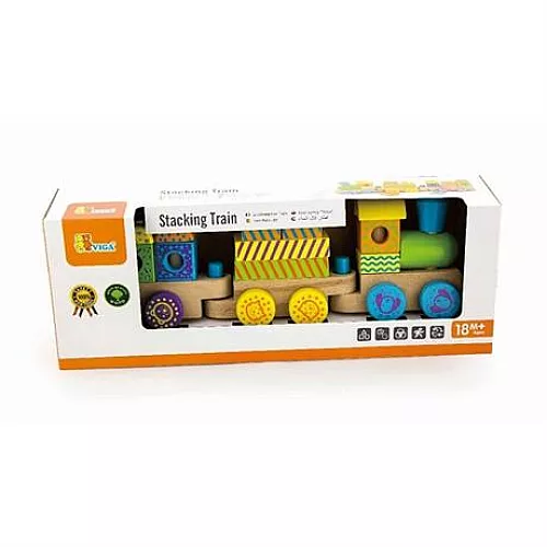 Розвиваюча іграшка конструктор Поїзд від Viga Toys Розвиваюча іграшка конструктор Поїзд від Viga Toys