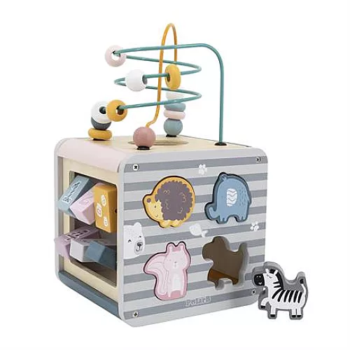 Розвиваючий інтерактивний Бізікуб 5-в-1 PolarB від Viga Toys Розвиваючий інтерактивний Бізікуб 5-в-1 PolarB від Viga Toys
