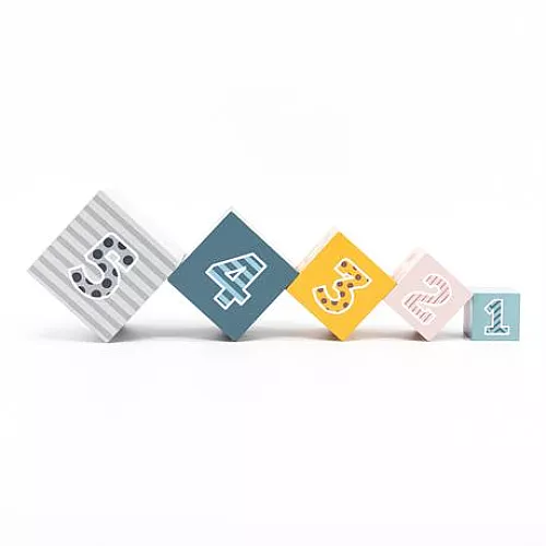 Развивающий набор сортер Кубики PolarB (9 деталей) от Viga Toys Развивающий набор сортер Кубики PolarB (9 деталей) от Viga Toys