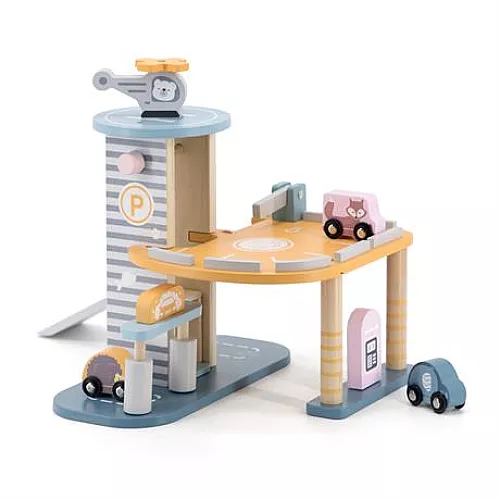 Розвиваючий набір Паркінг PolarB з машинками від Viga Toys Розвиваючий набір Паркінг PolarB з машинками від Viga Toys