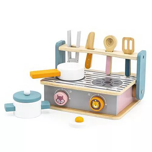 Розвиваючий набір Плитка з грилем PolarB (12 деталей) від Viga Toys Розвиваючий набір Плитка з грилем PolarB (12 деталей) від Viga Toys