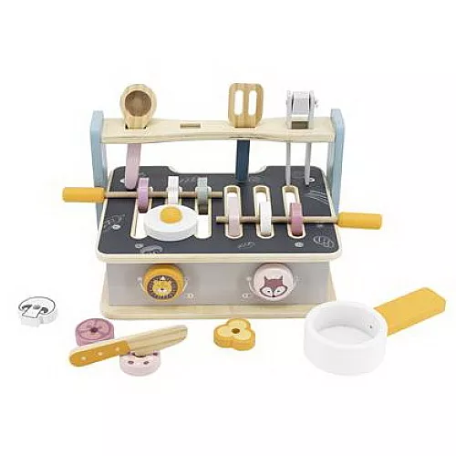 Розвиваючий набір Плитка з грилем PolarB (12 деталей) від Viga Toys Розвиваючий набір Плитка з грилем PolarB (12 деталей) від Viga Toys
