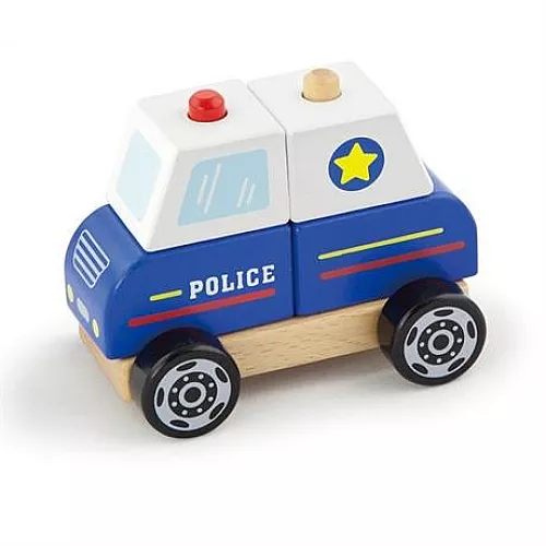 Развивающая игрушка конструктор Полицейская машина от Viga Toys Развивающая игрушка конструктор Полицейская машина от Viga Toys