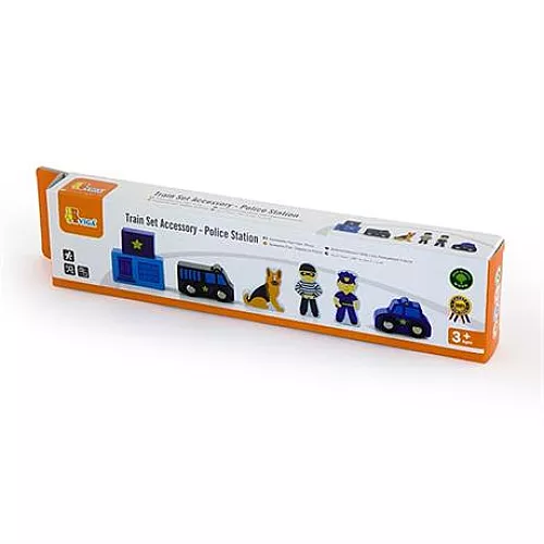 Розвиваючий набір Поліцейська дільниця (7 шт) від Viga Toys Розвиваючий набір Поліцейська дільниця (7 шт) від Viga Toys