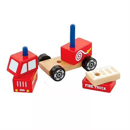 Розвиваюча іграшка конструктор Пожежна машинка від Viga Toys Розвиваюча іграшка конструктор Пожежна машинка від Viga Toys