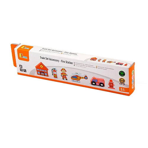 Розвиваючий набір Пожежна станція (6 шт) від Viga Toys