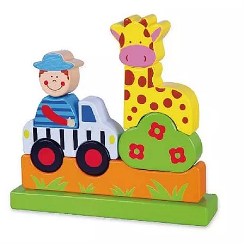 Развивающий магнитный конструктор Сафари от Viga Toys Развивающий магнитный конструктор Сафари от Viga Toys