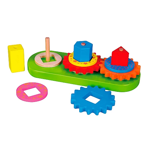 Розвиваюча іграшка Кольорові шестерінки від Viga Toys