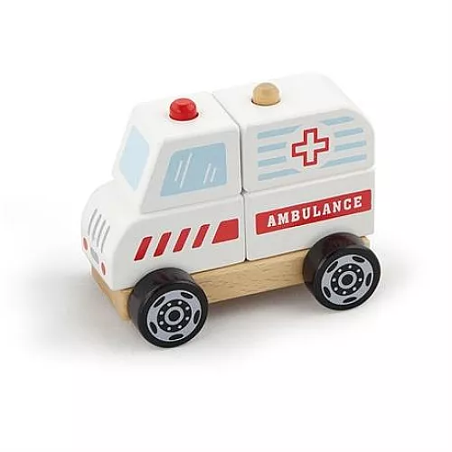 Розвиваюча іграшка конструктор Швидка допомога від Viga Toys Розвиваюча іграшка конструктор Швидка допомога від Viga Toys