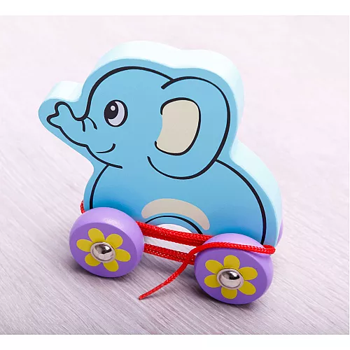 Развивающая игрушка каталка Слоник от Viga Toys Развивающая игрушка каталка Слоник от Viga Toys