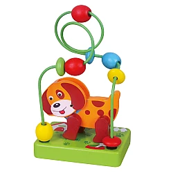 Розвиваючий дротяний міні лабіринт Собачка від Viga Toys