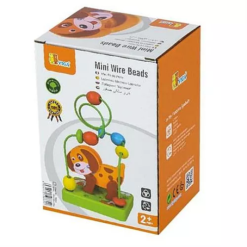 Развивающий проволочный мини лабиринт Собачка от Viga Toys Развивающий проволочный мини лабиринт Собачка от Viga Toys