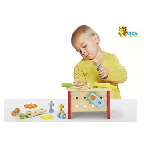 Развивающий набор Верстак с инструментами от Viga Toys Развивающий набор Верстак с инструментами от Viga Toys