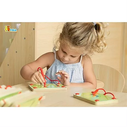 Навчальний магнітний набір Прописні літери (26 шт) від Viga Toys Навчальний магнітний набір Прописні літери (26 шт) від Viga Toys