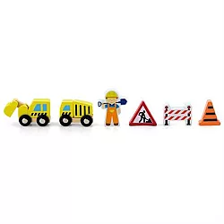 Развивающий набор Строители (6 шт) от Viga Toys