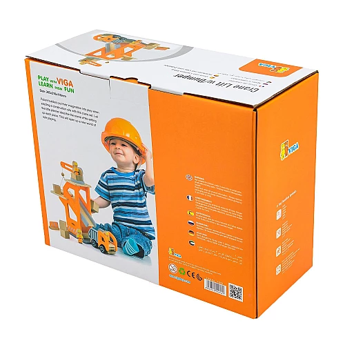 Розвиваючий набір Будівництво від Viga Toys