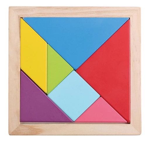 Навчальний набір Танграм 18*18 см від Obetty