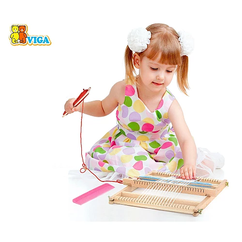Творческий набор Мини ткацкий станок от Viga Toys