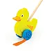 Розвиваюча іграшка каталка Каченя від Viga Toys