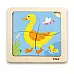 Развивающий мини пазл Уточка от Viga Toys