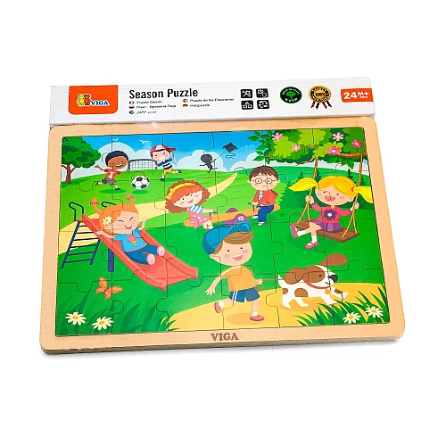 Розвиваючий пазл Весна від Viga Toys