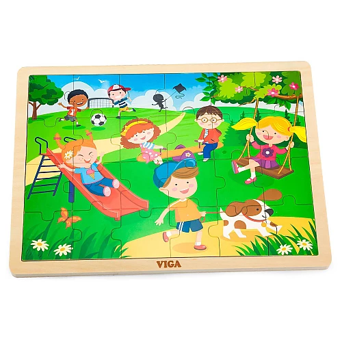 Розвиваючий пазл Весна від Viga Toys
