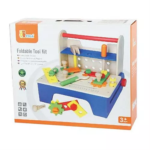 Развивающий набор Ящик с инструментами от Viga Toys Развивающий набор Ящик с инструментами от Viga Toys