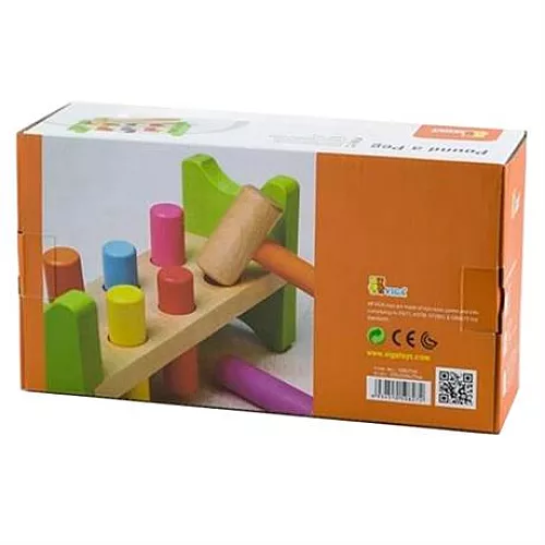 Развивающая деревянная стучалка от Viga Toys Развивающая деревянная стучалка от Viga Toys