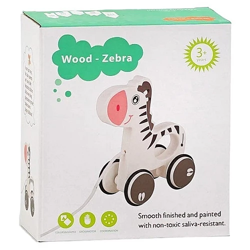Развивающая игрушка каталка Зебра