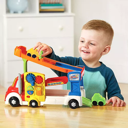 Розвиваюча іграшка Автотрек з машинками від VTech Розвиваюча іграшка Автотрек з машинками від VTech