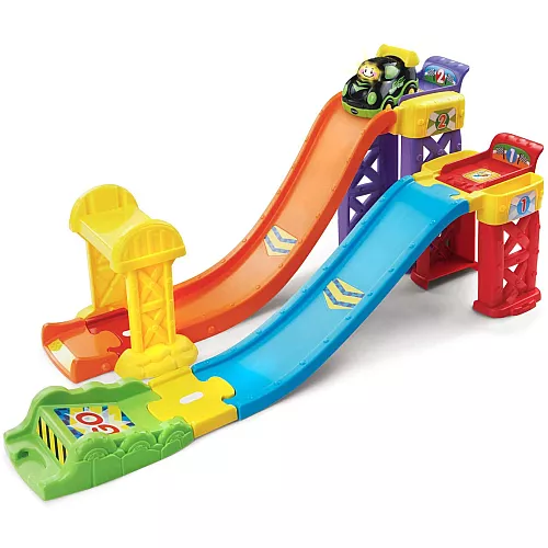 Развивающий конструктор 3-в-1 Гоночная трасса от VTech Развивающий конструктор 3-в-1 Гоночная трасса от VTech