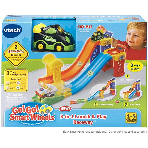Развивающий конструктор 3-в-1 Гоночная трасса от VTech Развивающий конструктор 3-в-1 Гоночная трасса от VTech