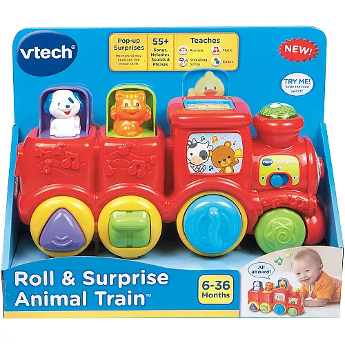 Розвиваючий музичний Потяг з тваринами від VTech Розвиваючий музичний Потяг з тваринами від VTech