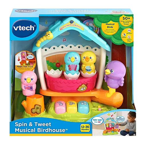 Развивающая музыкальная игрушка Домик с птичками от VTech Развивающая музыкальная игрушка Домик с птичками от VTech