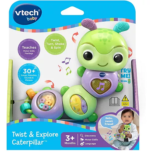Развивающая интерактивная игрушка Веселая гусеница от VTech Развивающая интерактивная игрушка Веселая гусеница от VTech
