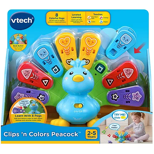 Развивающая музыкальная игрушка Павлин от VTech Развивающая музыкальная игрушка Павлин от VTech