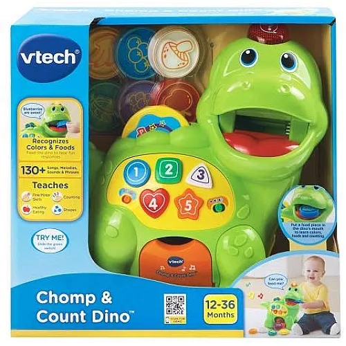 Розвиваюча іграшка Музичний динозаврик від VTech Розвиваюча іграшка Музичний динозаврик від VTech