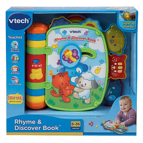 Розвиваюча музична іграшка Інтерактивна книжка від VTech