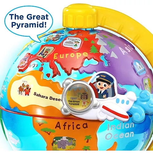 Розвиваюча іграшка Глобус з пілотом від VTech Розвиваюча іграшка Глобус з пілотом від VTech