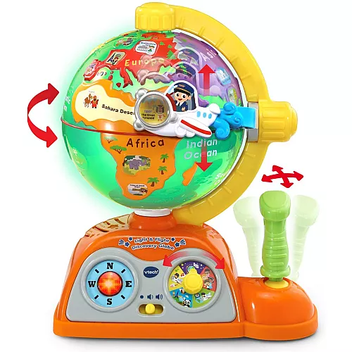 Розвиваюча іграшка Глобус з пілотом від VTech Розвиваюча іграшка Глобус з пілотом від VTech