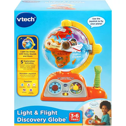 Розвиваюча іграшка Глобус з пілотом від VTech Розвиваюча іграшка Глобус з пілотом від VTech